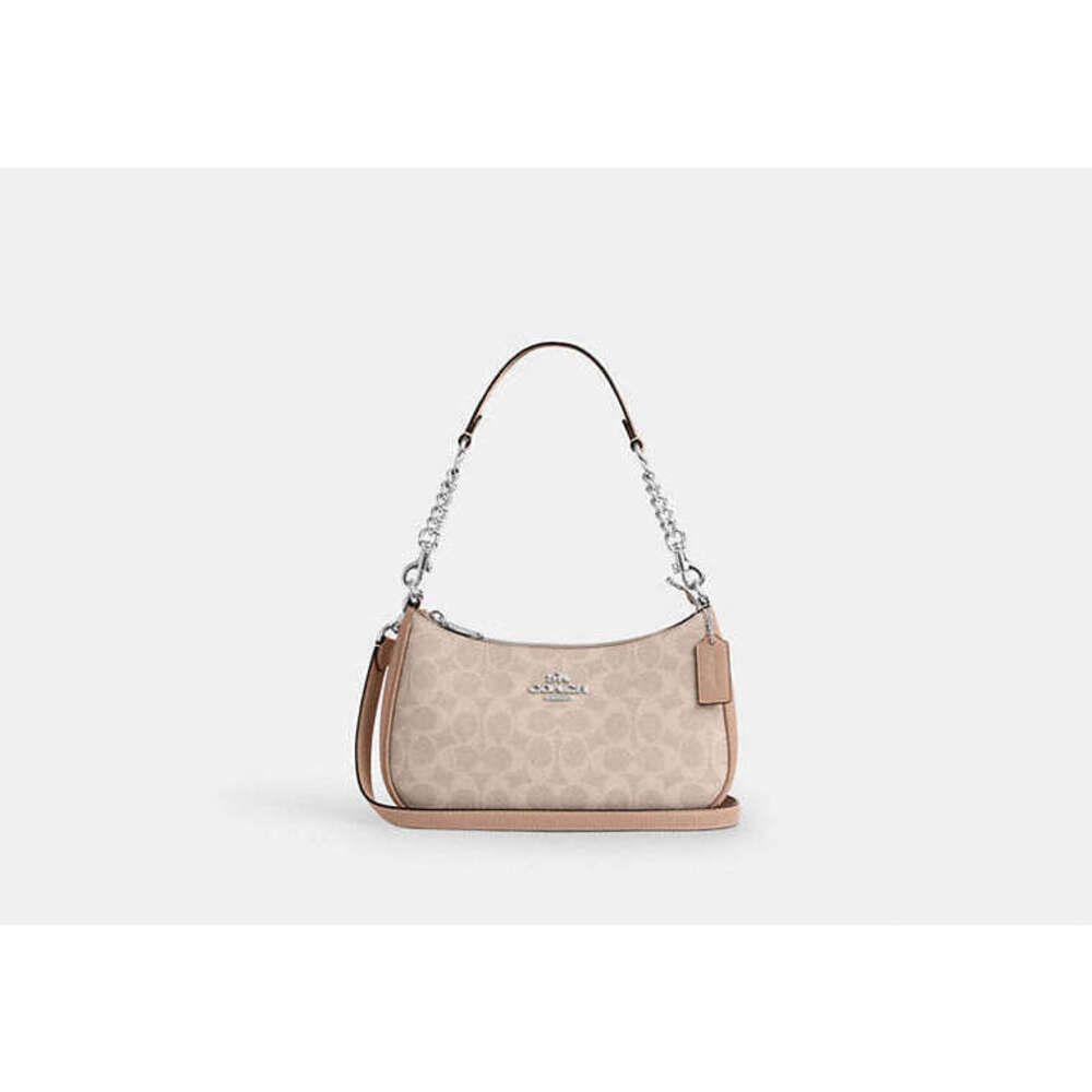 Coach Teri Shoulder Bag In Signature Canvas